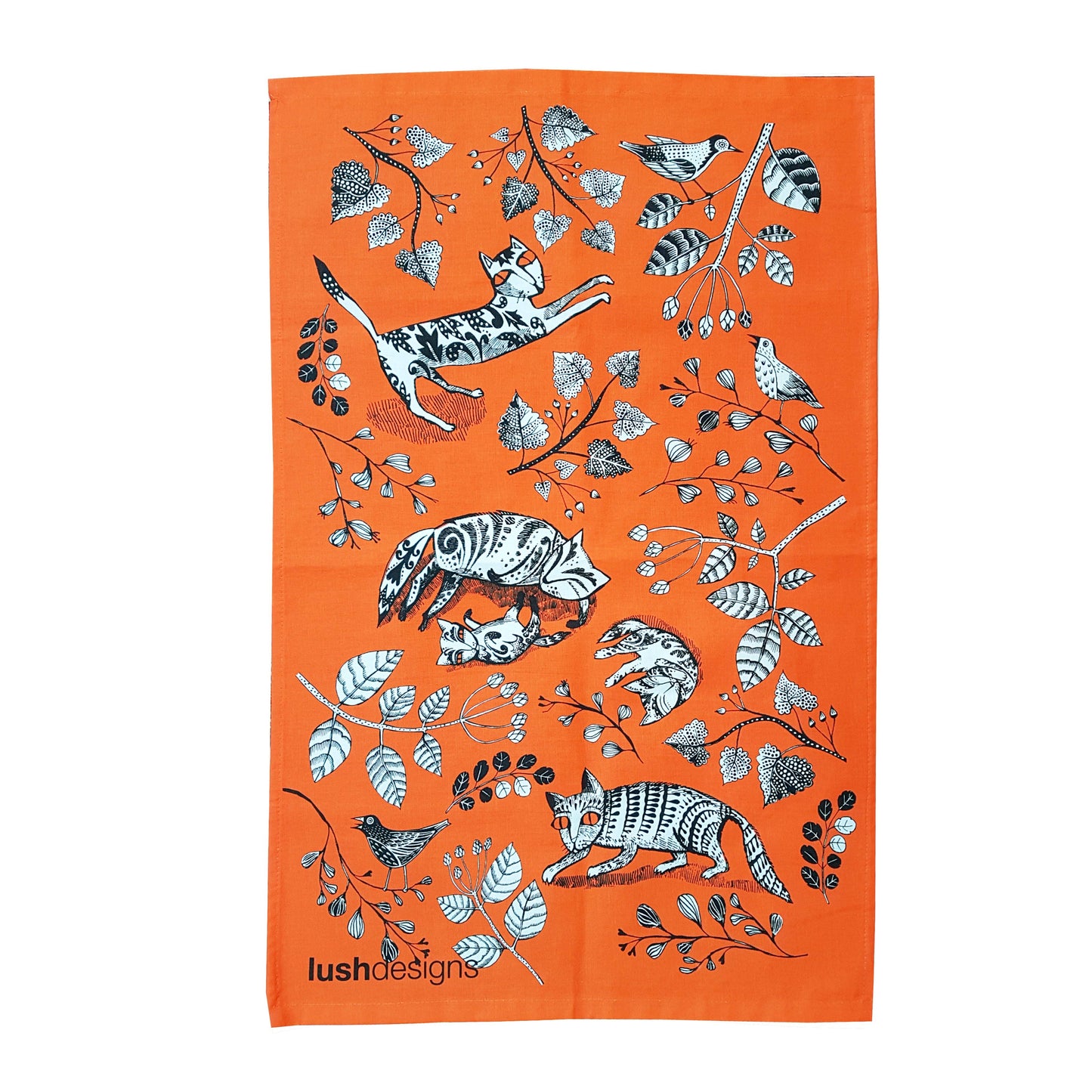Kitty Tea Towel
