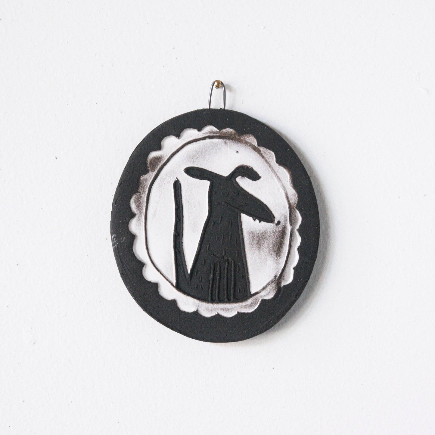 Dog Cameo - Mini Wall Art Tile