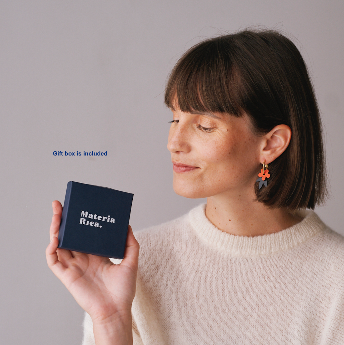 Cat Necklace with a butterfly