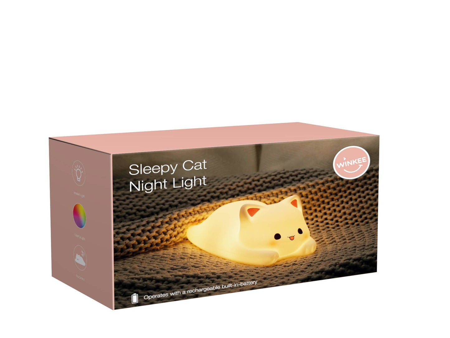 Sleepy Cat Night Light
