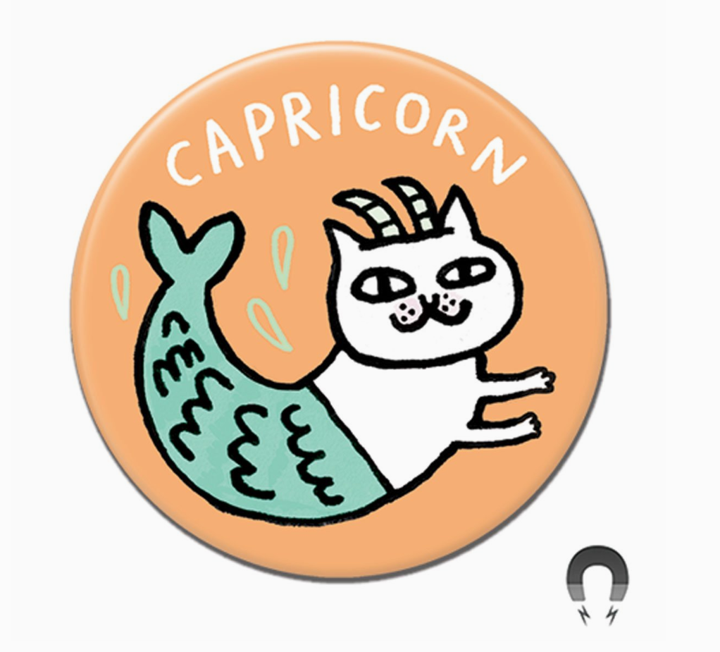Capricorn Zodiac Fridge Magnet