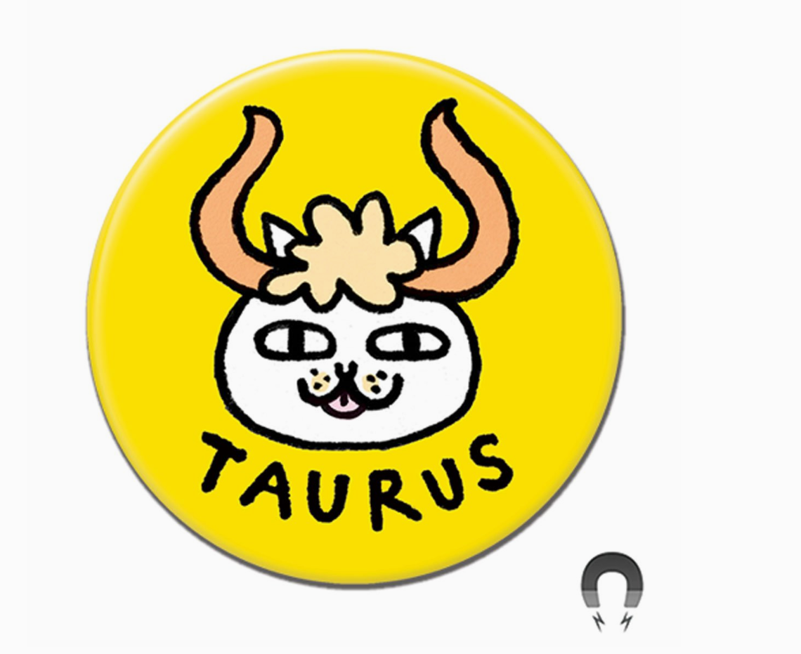 Taurus Zodiac Fridge Magnet