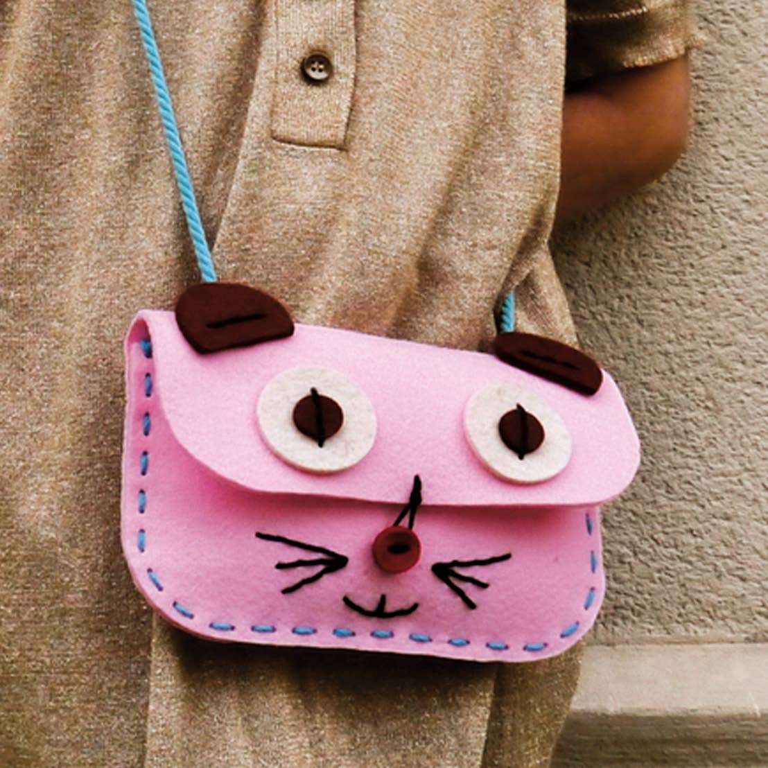 Sew It Yourself - Pink Cat Bag