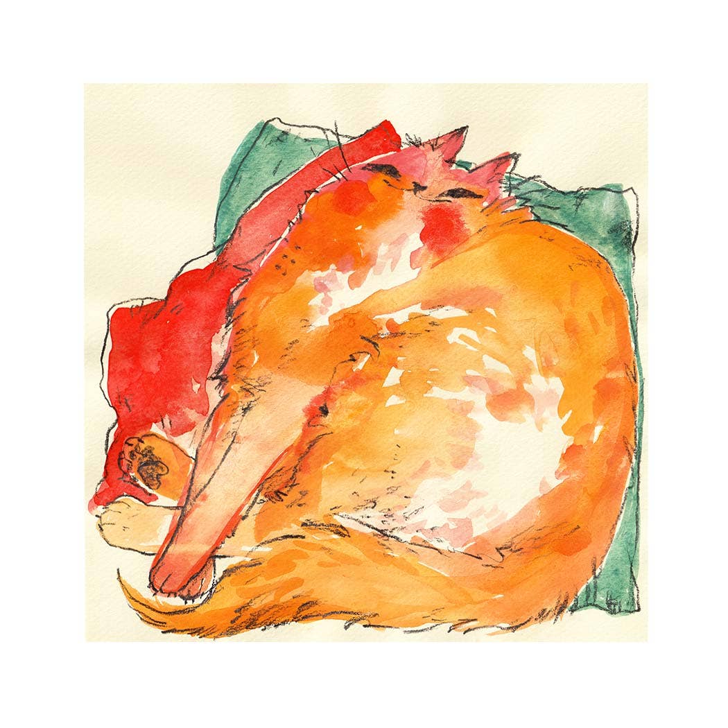 Print - "Comfy Cat"
