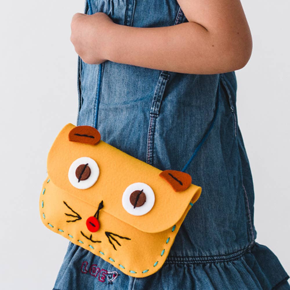 Sew It Yourself - Yellow Cat Bag