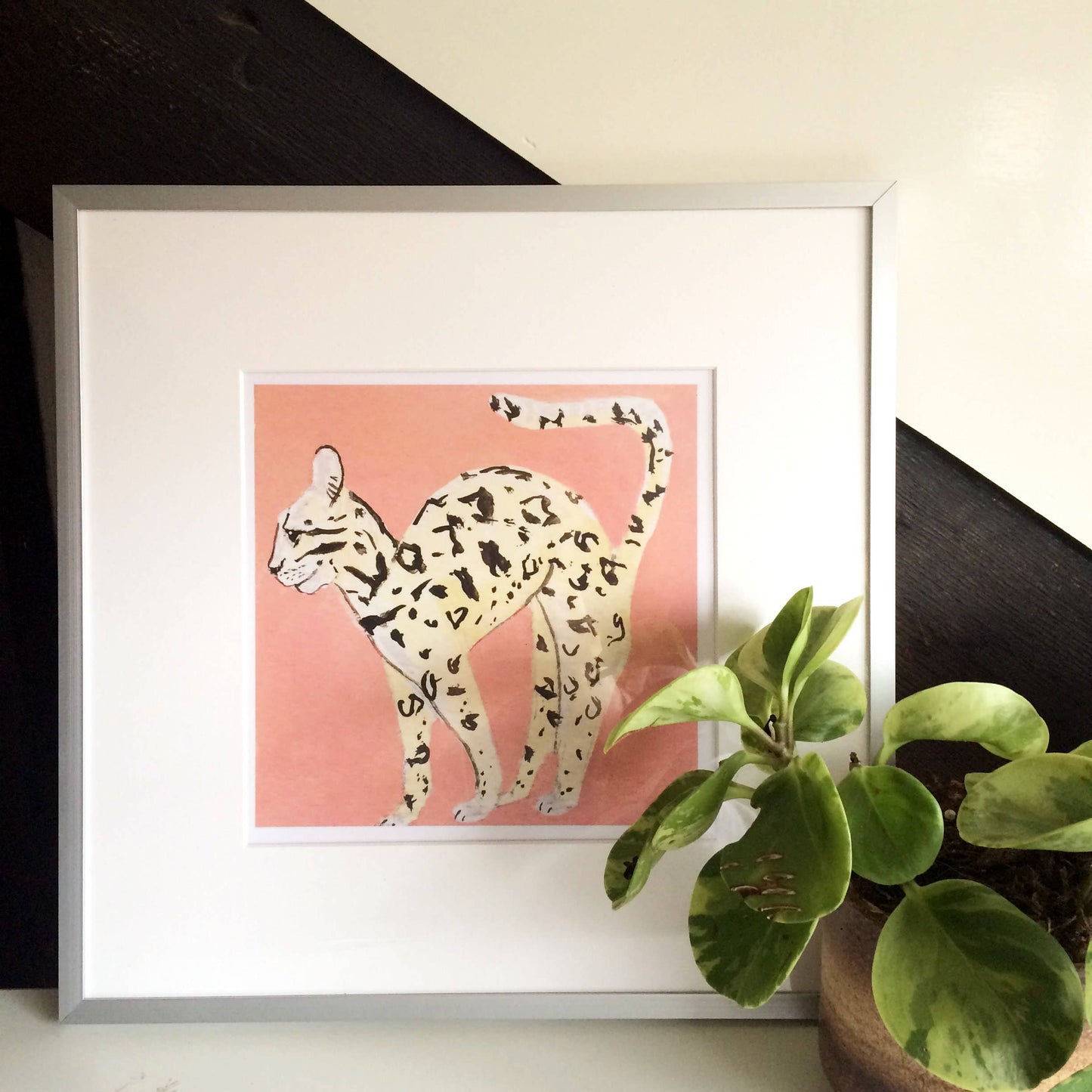 Exotic Cat Illustration - Art Print