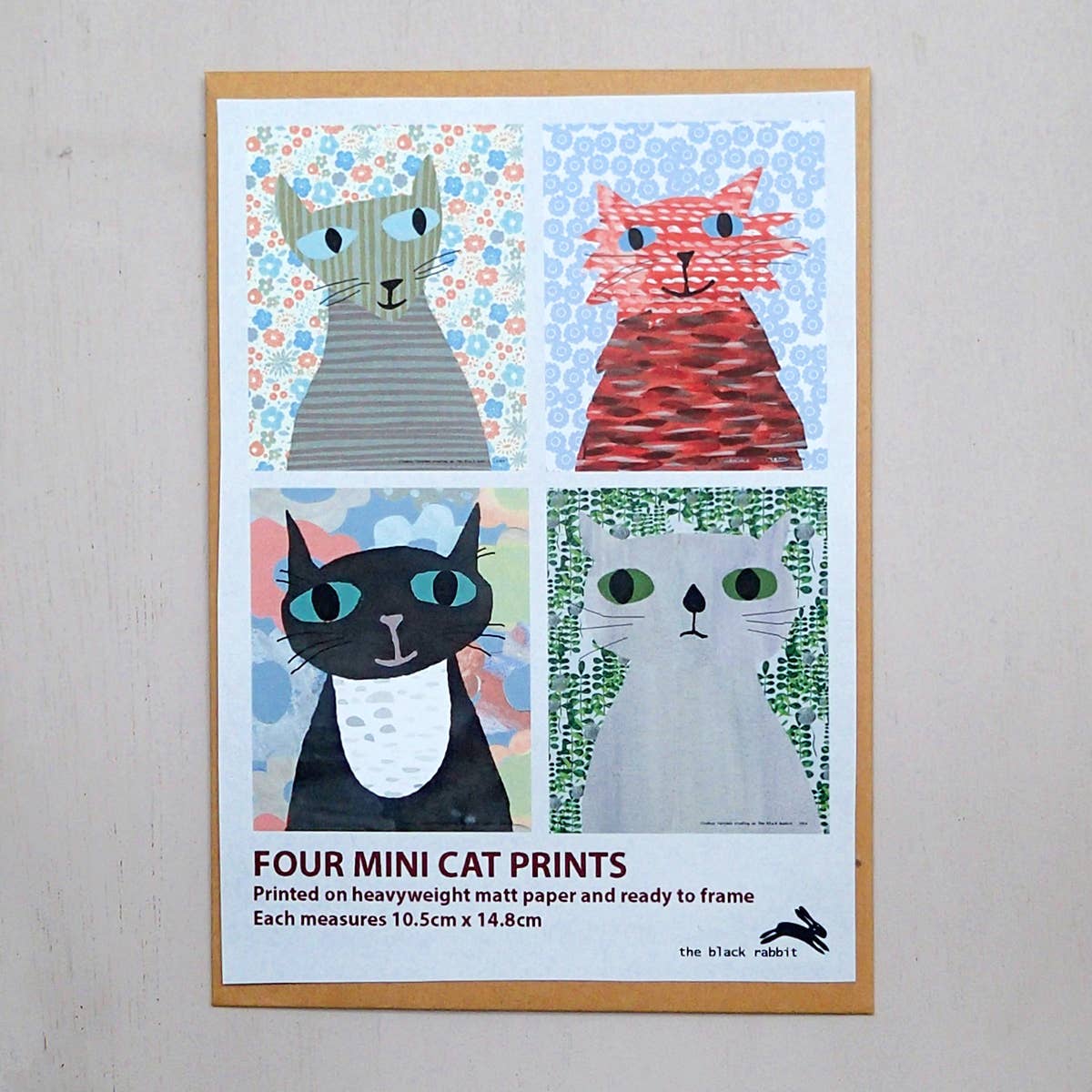 Mini Print Set - Cat Designs
