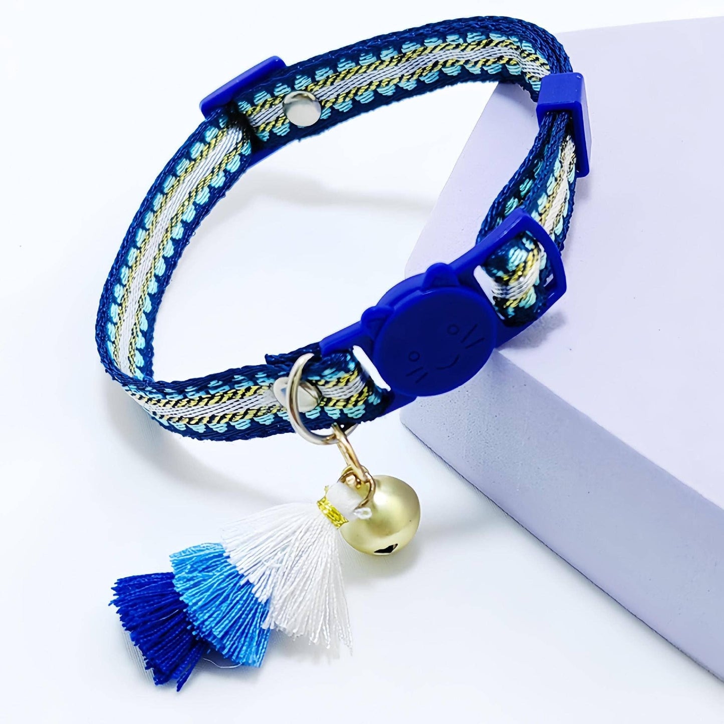 Embroidered Cat Collar