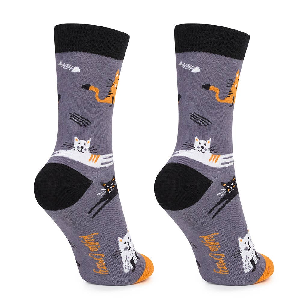 Childrens Fun Cotton Cat Socks