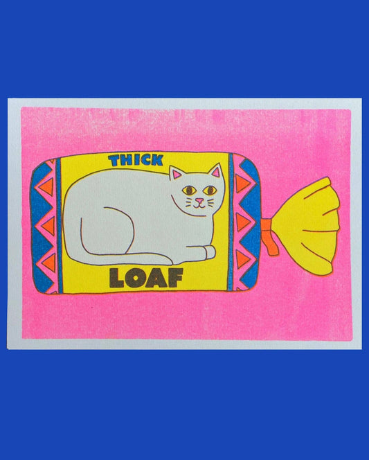 Cat Loaf Print