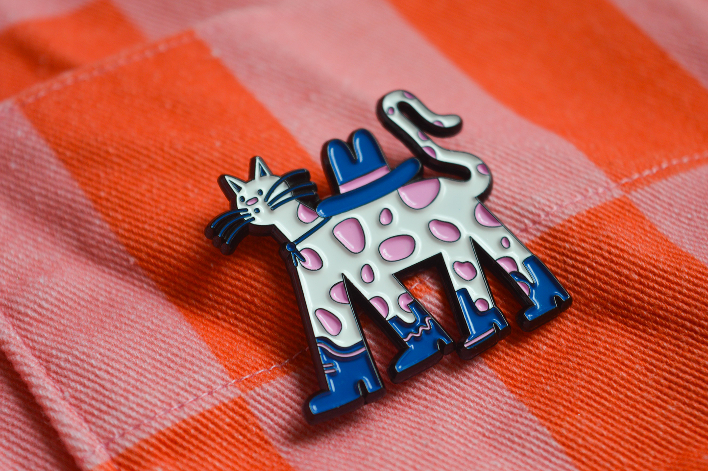 Cowboy Cat Enamel Pin