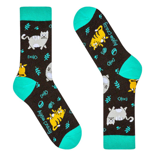 Childrens Fun Cotton Cat Socks