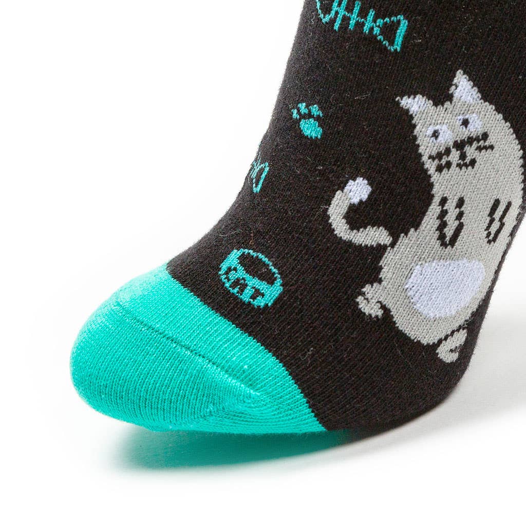 Childrens Fun Cotton Cat Socks