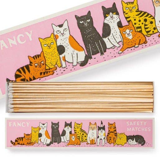 Fancy Cats - Long Safety Matches