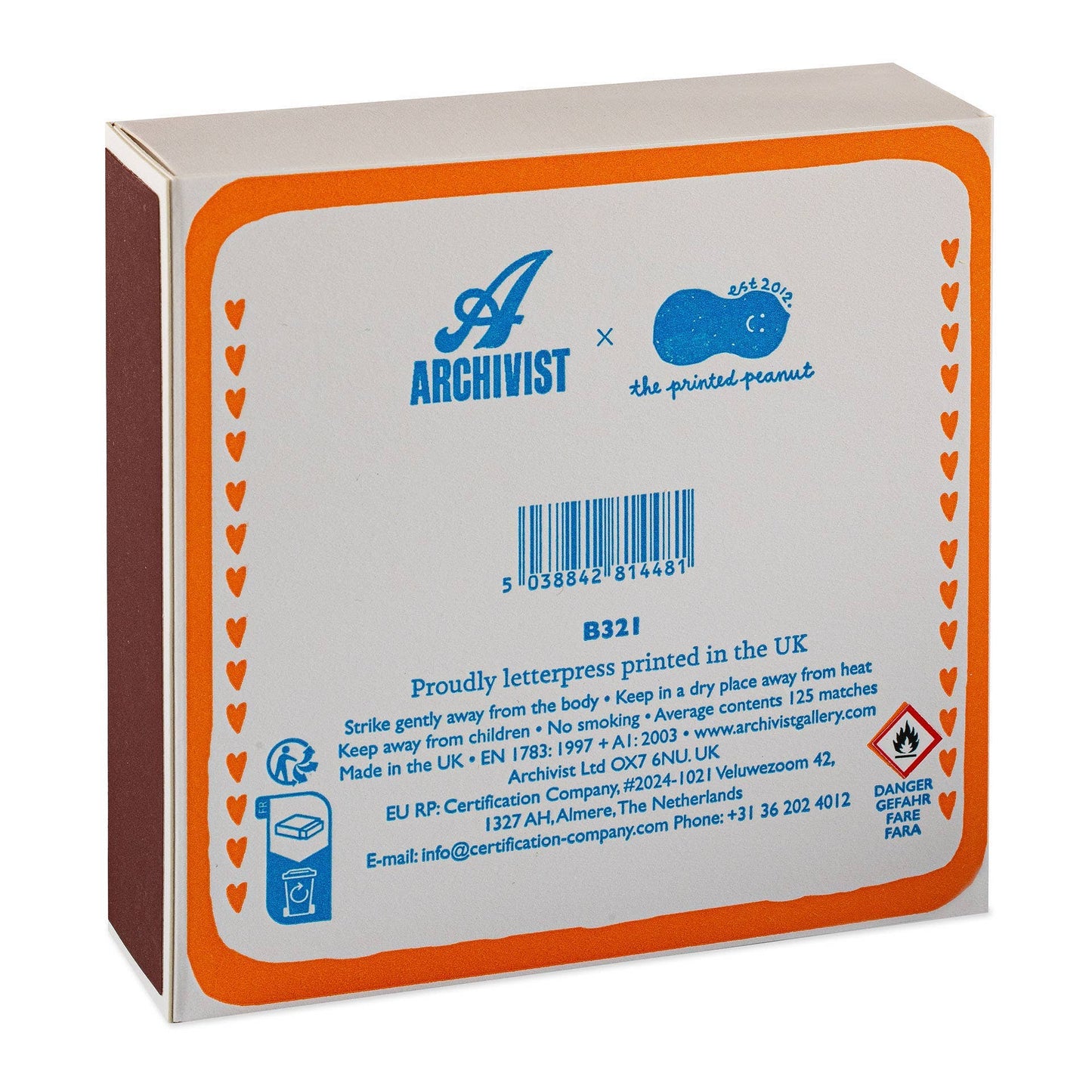 Cat Lover Sardines - Safety Matches