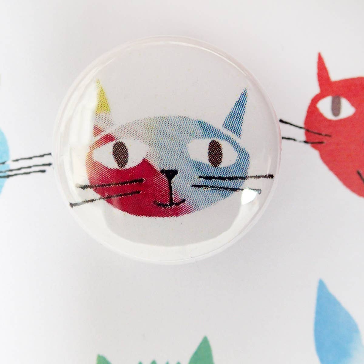 Cats Pick n Mix Greeting Card With Badge