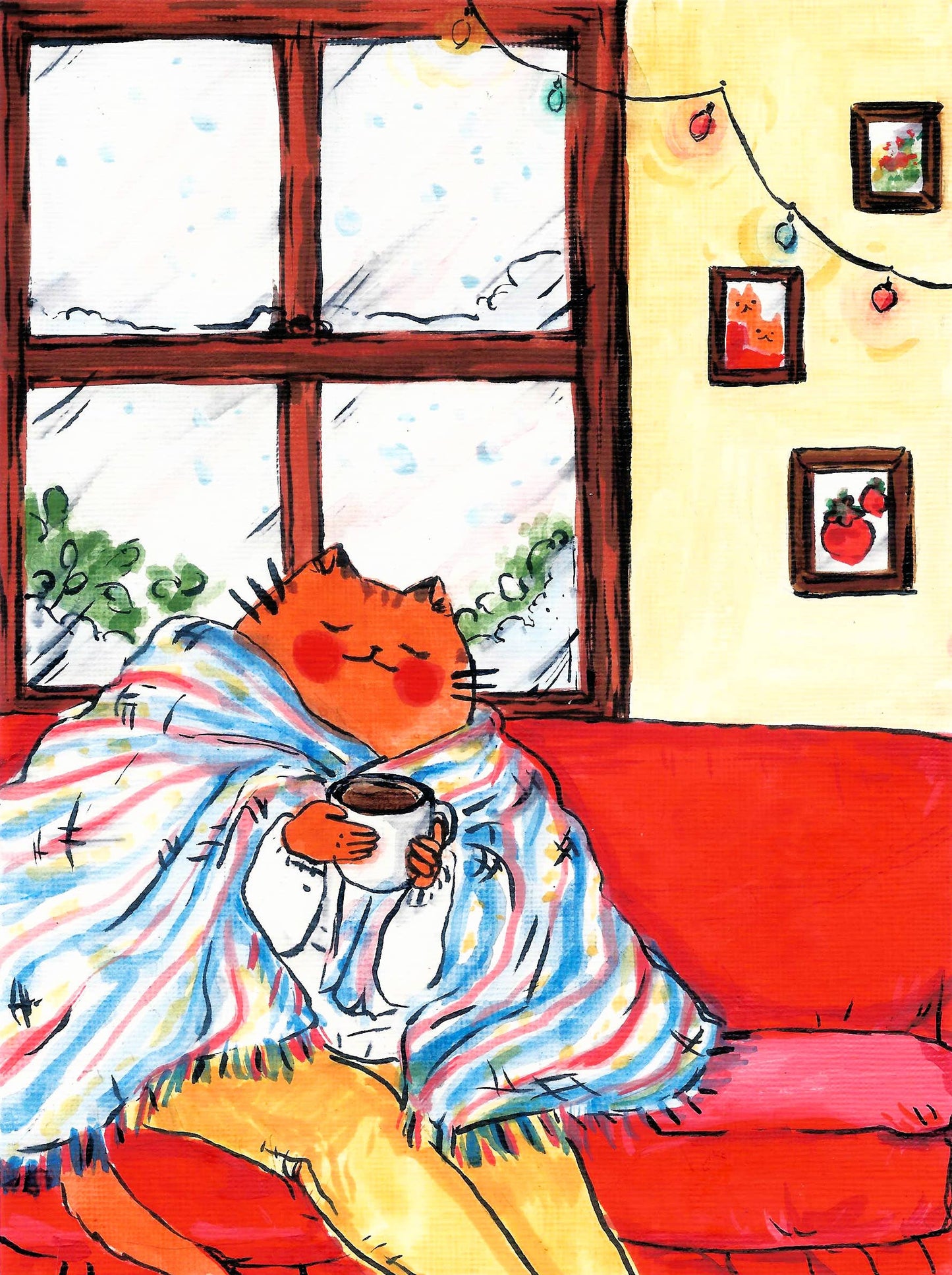 Print - "Morning Coffee"