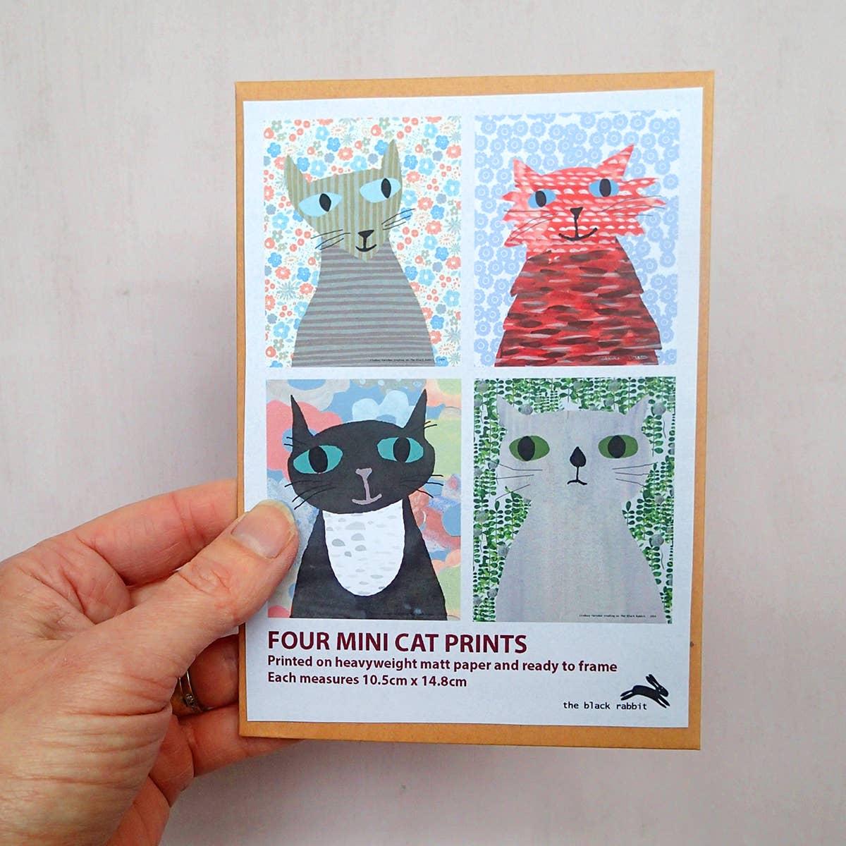 Mini Print Set - Cat Designs