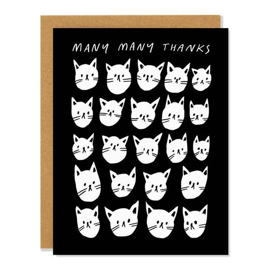 Many Many Thanks - Greeting Card