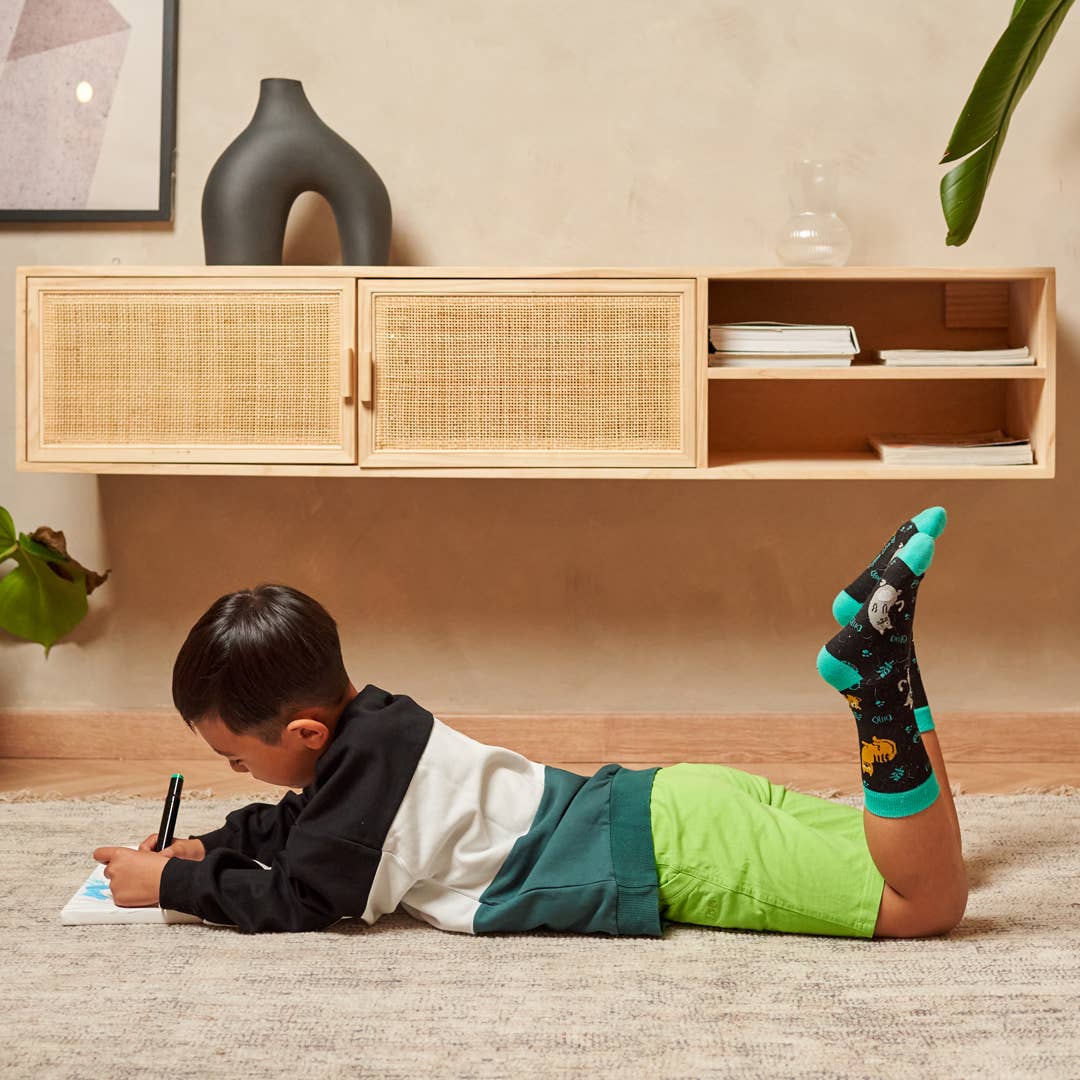 Childrens Fun Cotton Cat Socks