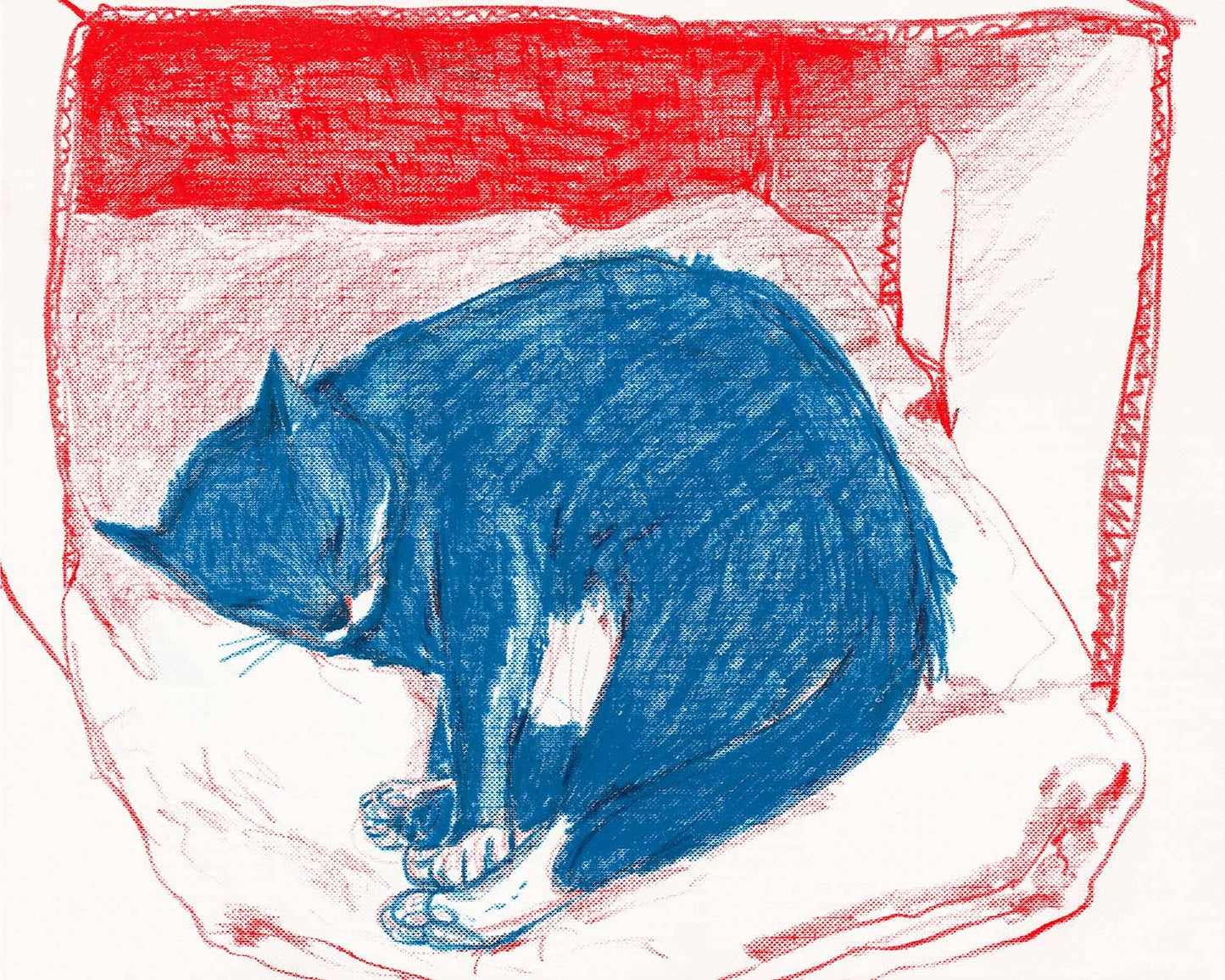 Print - "Pepper in His Box"