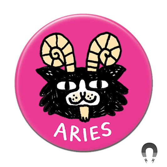Aries Zodiac Fridge Magnet