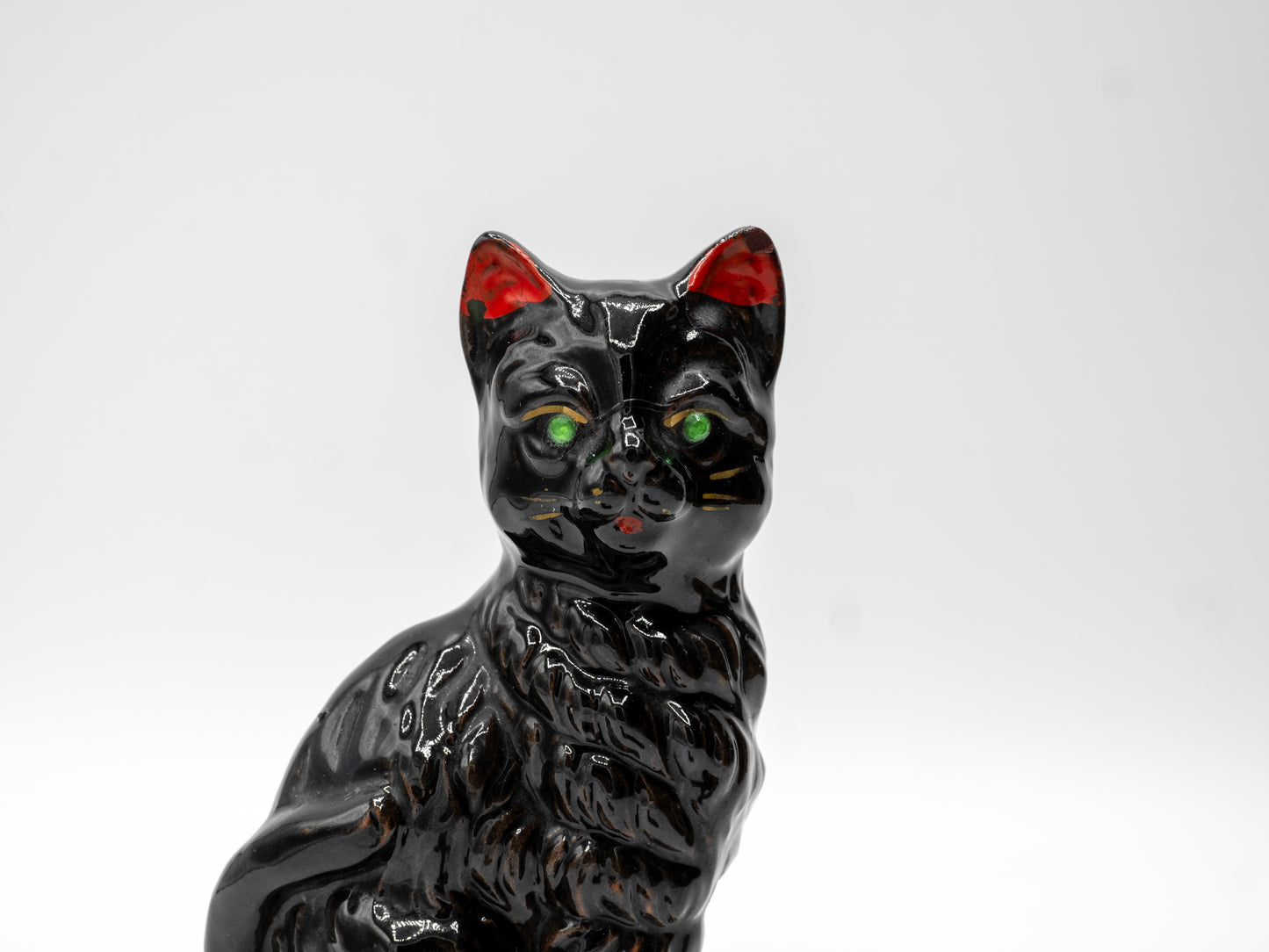 Vintage Mother and Kitten Figurines