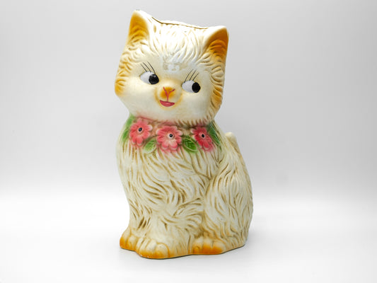 Ginger Vintage Ceramic Cat Money Box