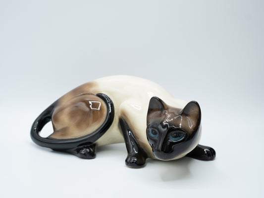 Vintage Ceramic Siamese Cat