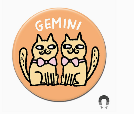 Gemini Zodiac Fridge Magnet