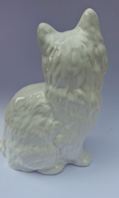 Vintage Swedish Ceramic Cat Figurine