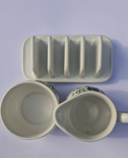 Vintage Staffordshire Pottery Breakfast Set