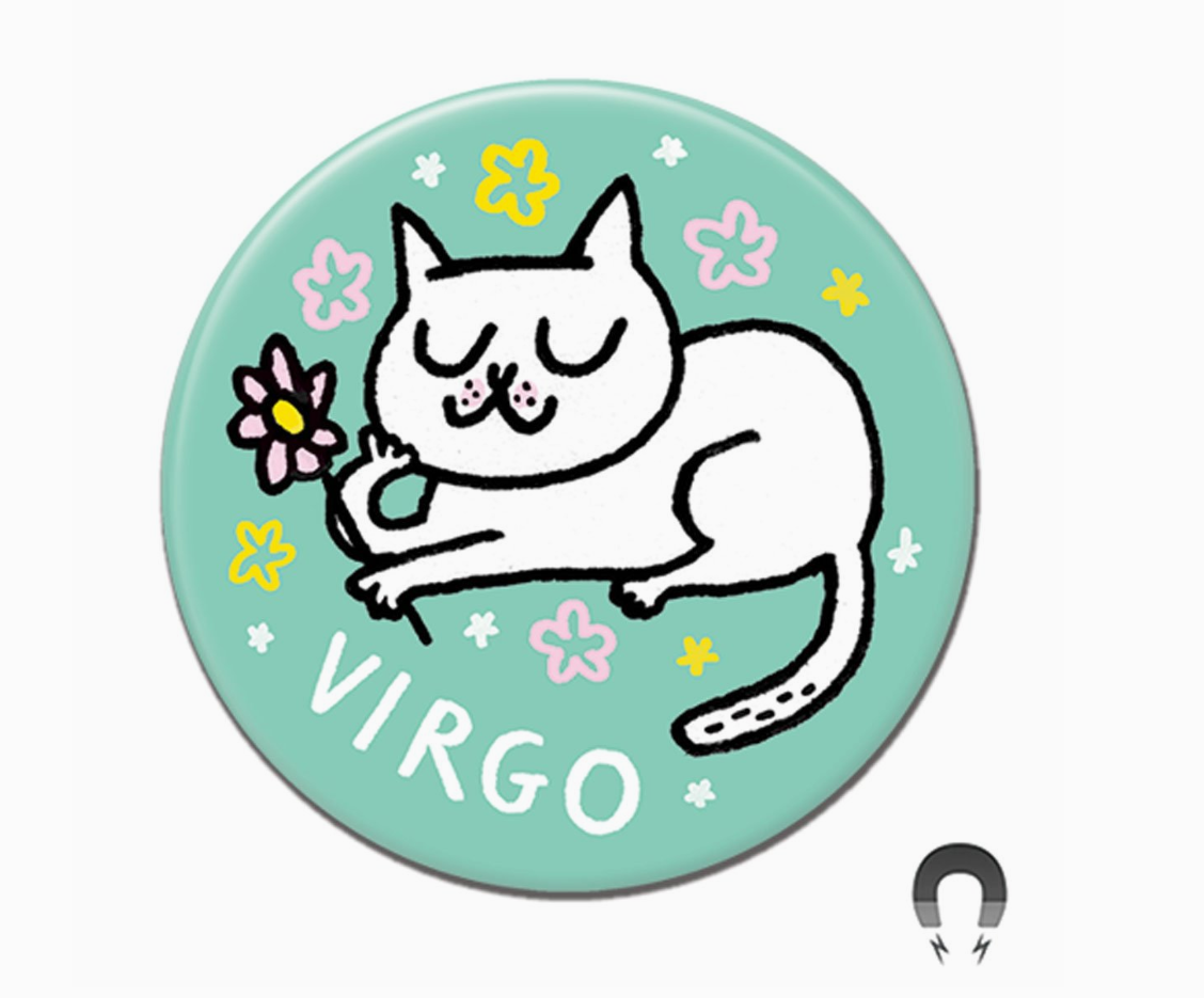 Virgo Zodiac Fridge Magnet