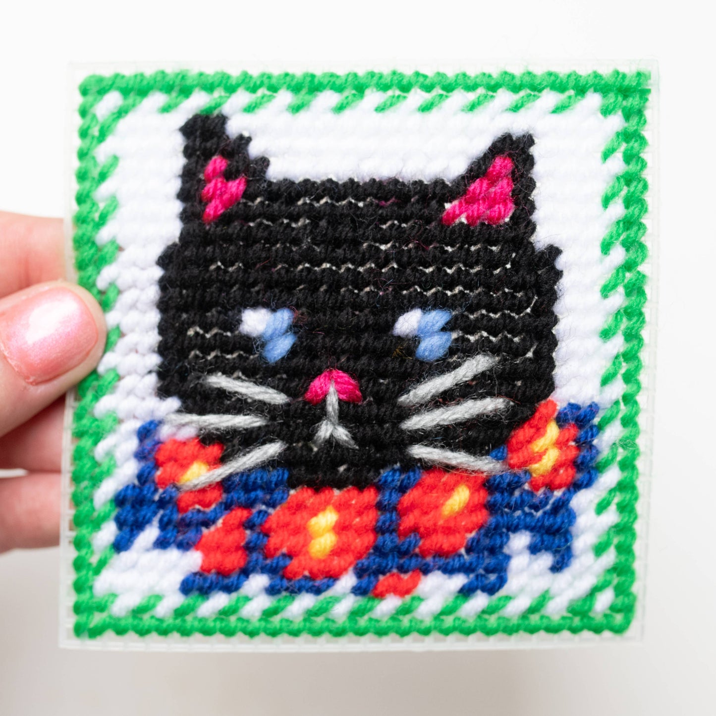 Black Cat Needlepoint Kit