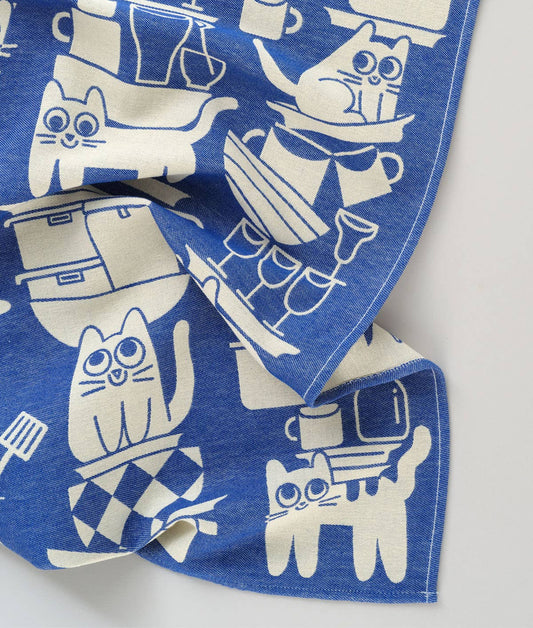 Kitchen Cats - Cotton Tea Towel
