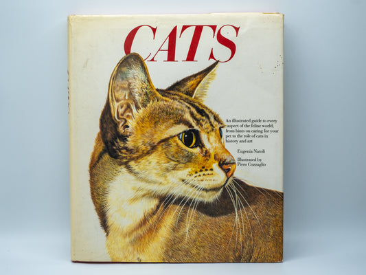 Hardback book on Cats