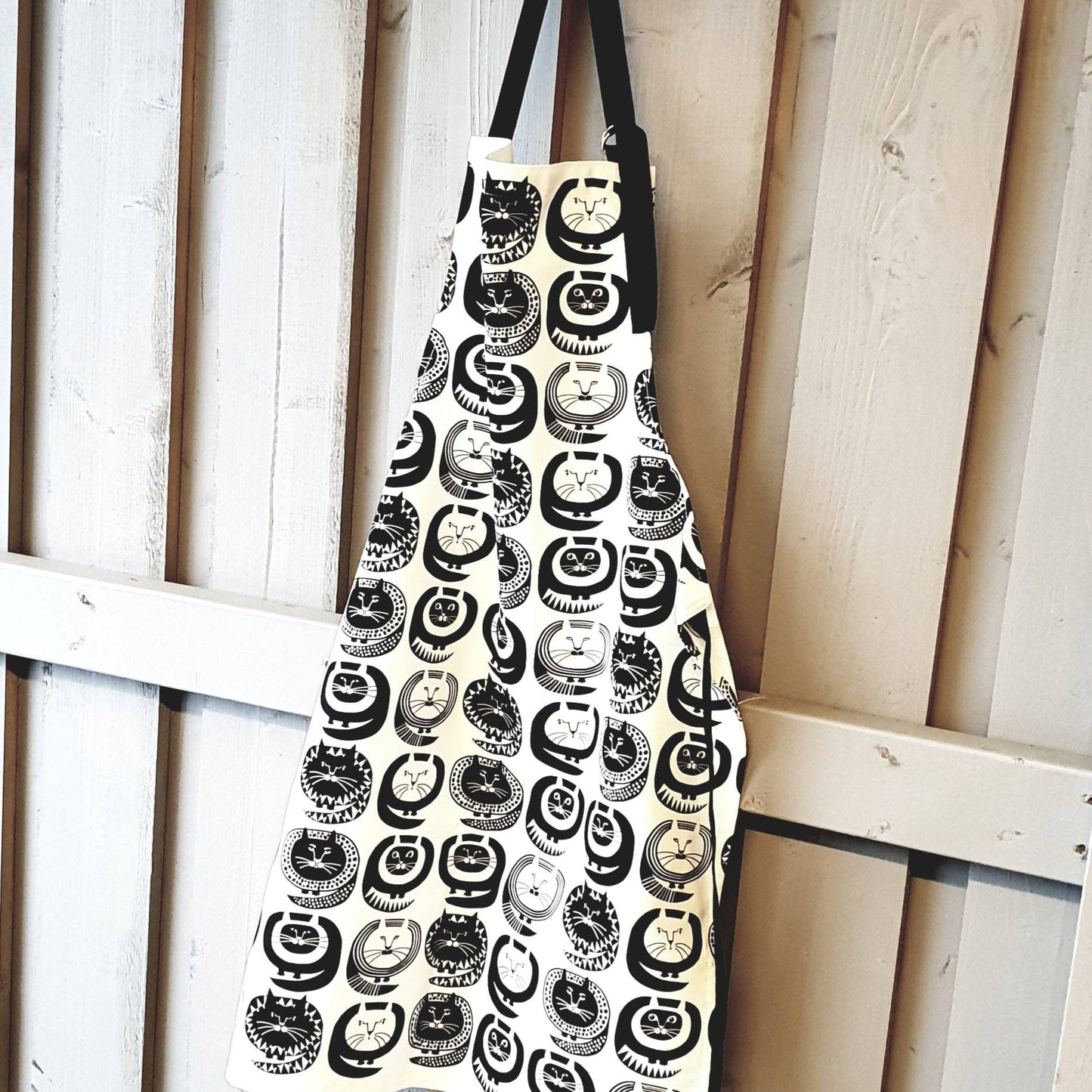 Cat Patterned Apron