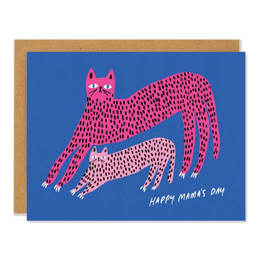 Cat & Kitten - Mother's Day Greeting Card
